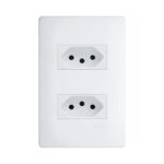 Tomada Fame Habitat 2p+t 20a Dupla Dist