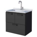 Toucador Cozimax Aco Isis 60cm Preto