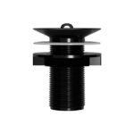 Valvula Plastica Astra Para Lavatorio Nº 08 Preta