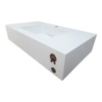 Cuba Fundo X Wa 70x40 Cotton Branco Polido