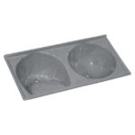 Tanque A J Rorato Duplo 124x62cm Cinza