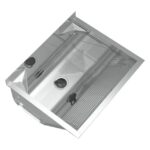 Tanque Ghelplus Inox 430 48L 50x60 500 C/ Suporte Para Sabao