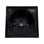 Tanque Fibrasol Sintetico 54x54cm Preto Ref: 22380