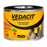 Fita Multiuso Aluminio Vedacit 10cm X 10mts
