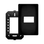 Placa Fame Habitat 1 Modulo 4x2 Com Suporte Preto