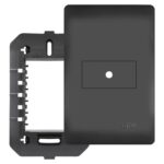 Placa Fame Habitat Cega 4x2 Saida De Fio Preta