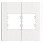 Placa Fame Modular Com Suporte 4x4 4 Modulos F-4m Branca