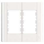 Placa Fame Modular Com Suporte 4x4 6 Modulos F-6m Branca