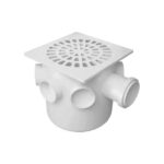 Caixa Sifonada Fortlev Branca Qd 150x150x50