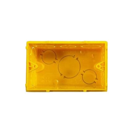Caixa De Luz Amanco 4x2 Amarela