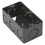 Caixa De Luz Amanco 4x2 Preta