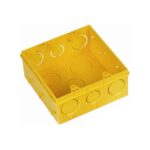 Caixa De Luz Amanco 4x4 Amarela