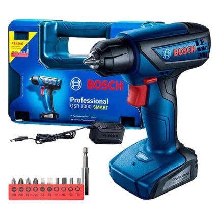 Combo Parafusadeira e Furadeira Bosch Gsr1000 Smartmalkit