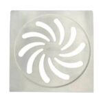 Grelha Amanco Vortice Quad Dn100 Inox