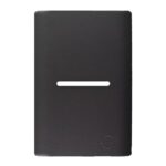 Placa Novara 1 Mod Inter Hor 4x2 C/ Sup Pt Gra Ref: 1600/63 - P