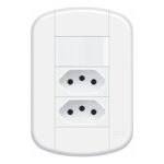 Interruptor Fame Blanc+ 1 Simples + 2 tom 2p+t 10a