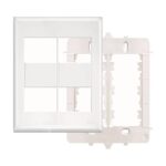 Placa Fame Evidence 4 Modulos 4x4 C/ Suporte Dist