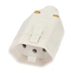 Plugue Fame Femea 2p+t 20a Cinza