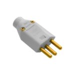 Plugue Fame Macho 2p+t 20a Cinza