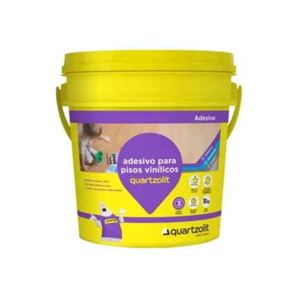 Adesivo Para Piso Vinilico Quartzolit 18kg
