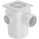 Caixa Sifonada Fortlev Branca Qd 100x150x50