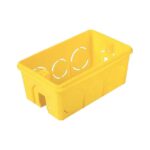 Caixa De Luz Tramontina 4x2 Amarela