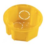 Caixa De Luz Octogonal Tramontina 3x3 Redonda Amarelo