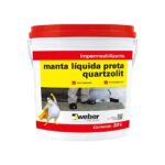 Manta Liquida Quartzolit 3,6kg Preta
