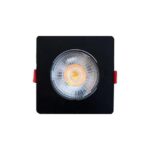 Spot Led G-light Quadrado 4w Pt 3000k