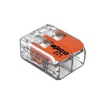 Conector De Juncao Wago 2 Entradas 6mm 221-612 Compact