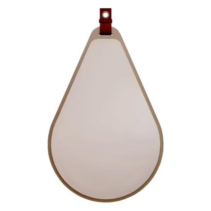Espelheira Mgm Gota 50x76 Cappuccino