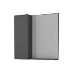 Espelheira Cozimax Salvia 56cm Preta