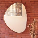 Espelho Visage Borda Cinamomo 70cm Mel