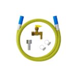 Kit Instalacao Para Gas Blukit C/ Ligacao Flex 1,20m