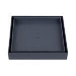 Ralo Oculto Astra Qdr 15x15 Cinza