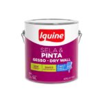 Tinta Para Gesso Iquine Sela e Pinta 3,6l Branco