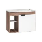 Toucador Cozimax Dalia 60cm Branco/Tamarindo