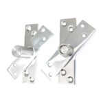 Dobradica Uniao Inox Pivotante 150kg