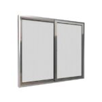 Janela Aluminio Smg Natur Canelado 1,00x1,50 2 Fls Ref: 67974.0 (A X L)