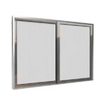 Janela Aluminio Smg Natur Canelado 1,00x0,80 2 Fls Ref: 67064.0 (A X L)