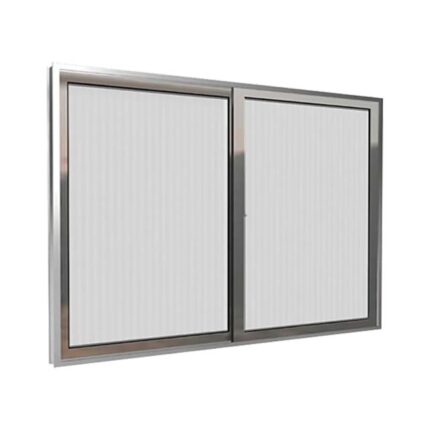 Janela Aluminio Smg Natur Canelado 1,00x0,80 2 Fls Ref: 67064.0 (A X L)