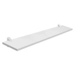 Prateleira Aglom 20x80 Sup Plastico Branco