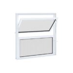 Vitro Basculante 0,40x0,40 Liso Branco (A X L)